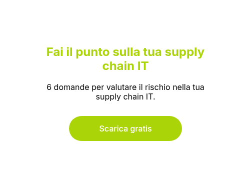 Fai il punto sulla tua supply chain IT