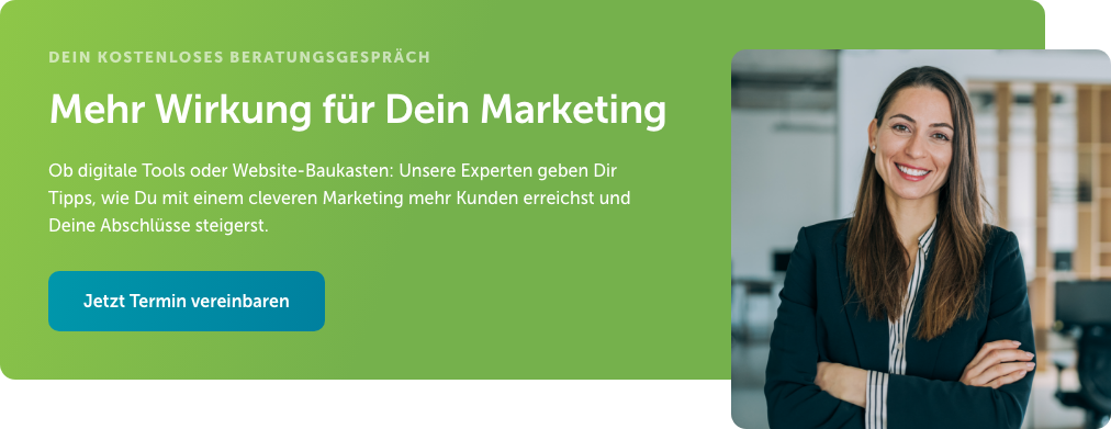 Bild-CTA Beratungsgespräch Marketing für Makler