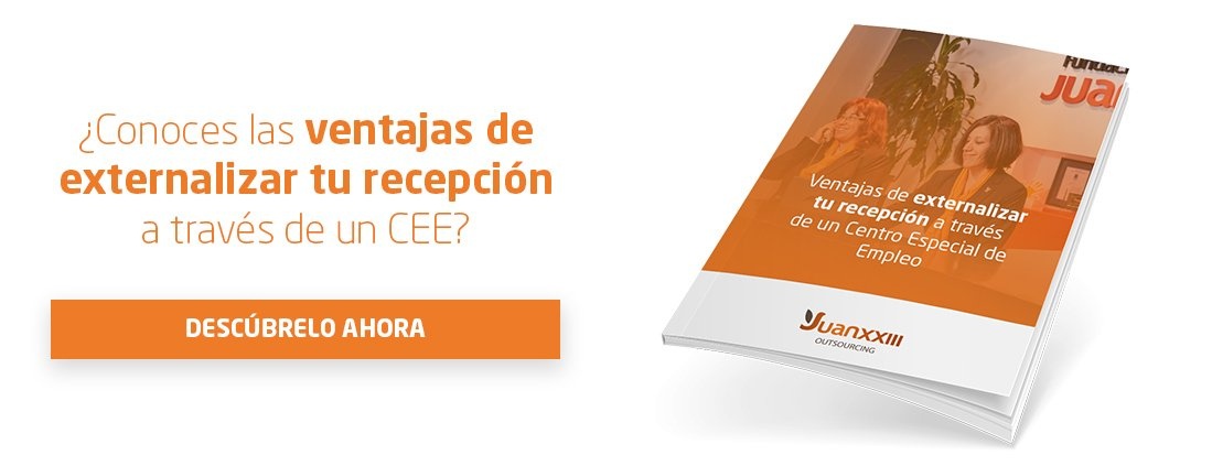 externalizar tu recepción a través de un CEE