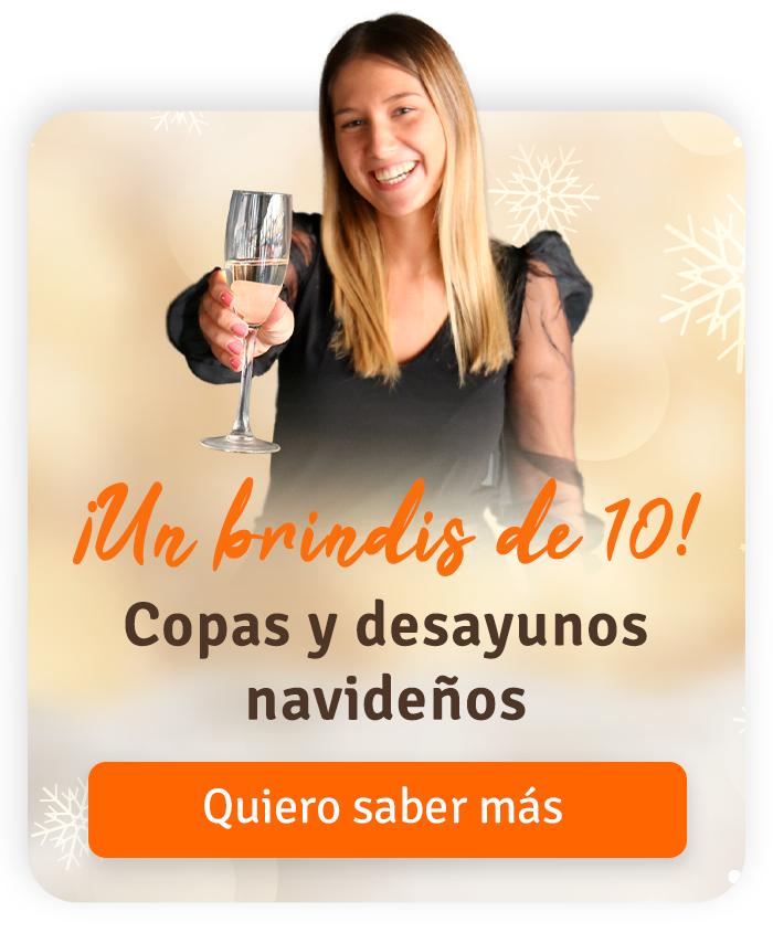 Celebra con un brindis especial. Descubre nuestras copas y desayunos navideños