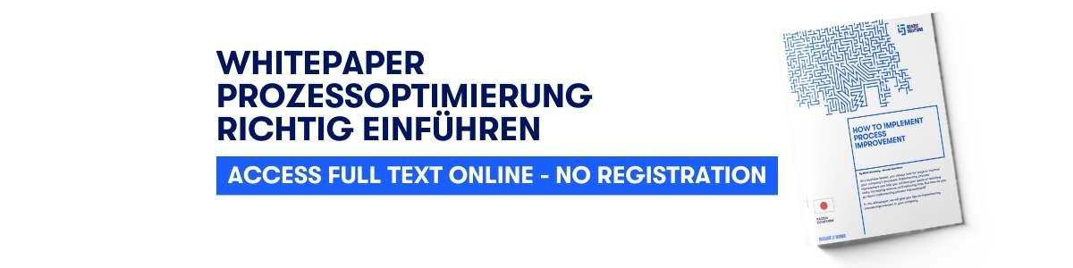 Prozessoptimierung richtig einführen