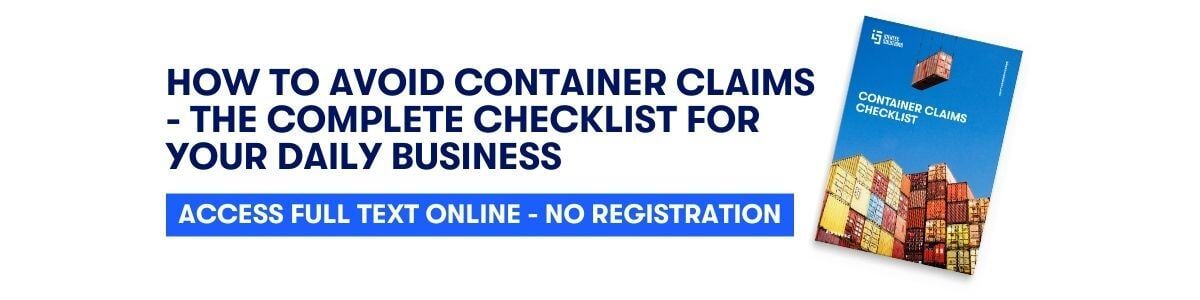 Container Damage Claim Checklist