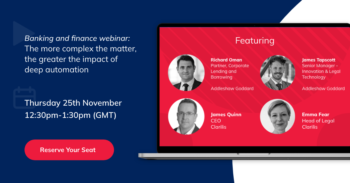 Banking & Finance Webinar