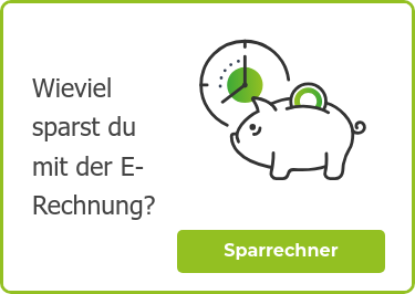 Wieviel sparst du mit der E-Rechnung?