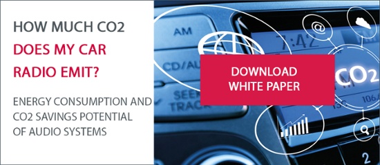 White paper CO2 emissions car radio
