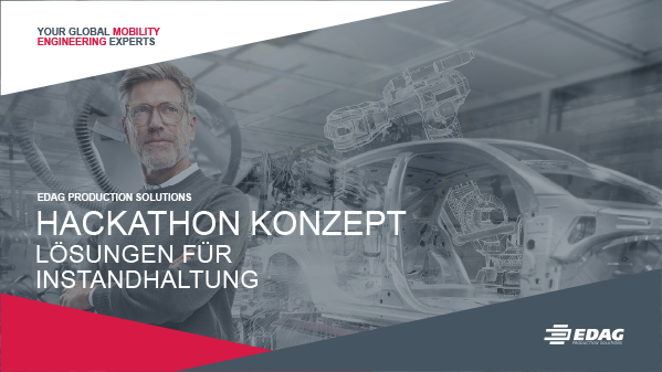 Das Hackathon Konzept – Lösungen für Instandhaltung