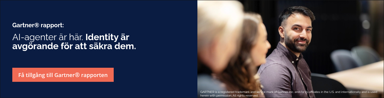 Gartner® rapport: &nbsp; AI-agenter är här. Identity är avgörande för att säkra dem.&nbsp; &nbsp; &nbsp;