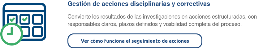 Corrective actions - remediation plan