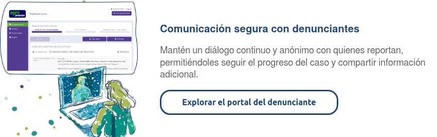 Comunicación segura con denunciantes