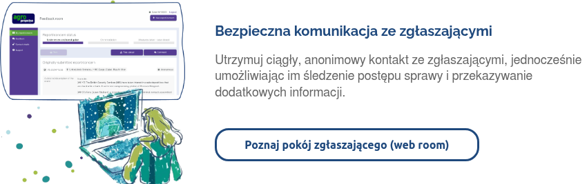 Bezpieczna komunikacja ze zgłaszającymi