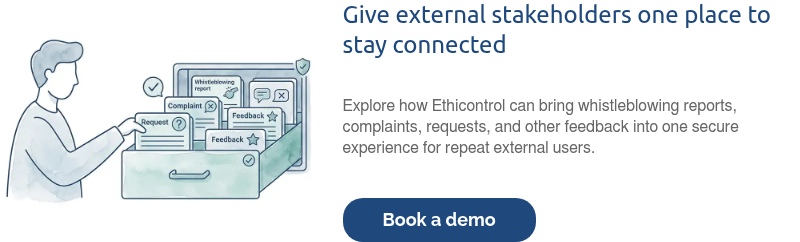 Give external stakeholders one place to stay connected