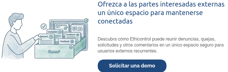 Ofrece a las partes interesadas externas un único lugar desde el que mantenerse conectadas