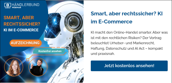 AUFZEICHNUNG Webinar KI Rechtssicher 400 x 400