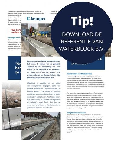 Referentie Waterblock