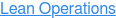 Lean Operations