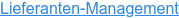 Lieferanten-Management