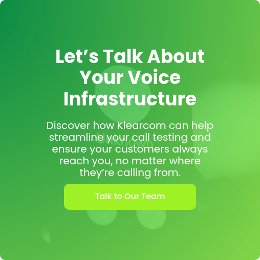Let’s Talk About Your Voice Infrastructure