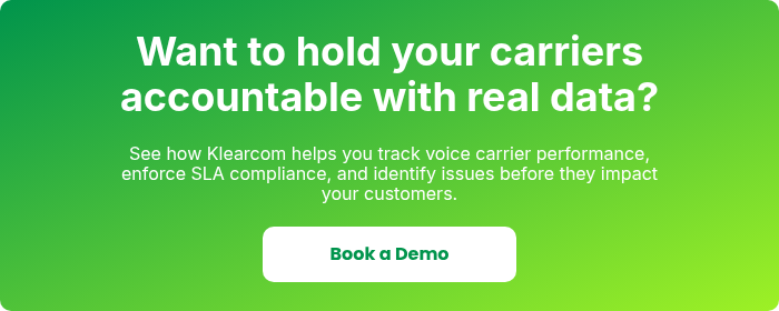 Want to hold your carriers accountable with real data?
