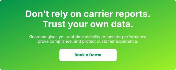 Don’t rely on carrier reports. Trust your own data.