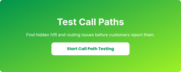 Test Call Paths