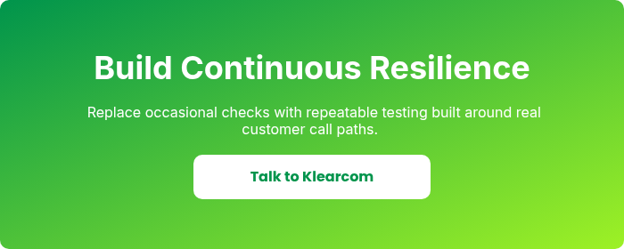 Build Continuous Resilience