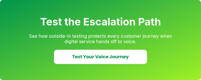 Test the Escalation Path