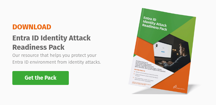 DOWNLOAD Entra ID Identity Attack Readiness Pack Our resource that helps you&nbsp;protect your Entra ID environment from identity attacks. &nbsp;
